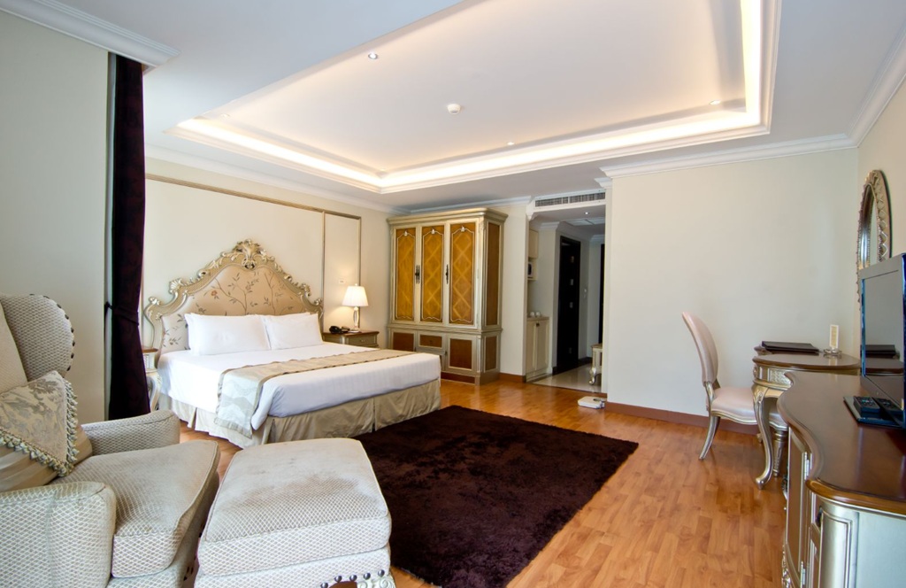 A photograph of a room in LK The Empress hotel