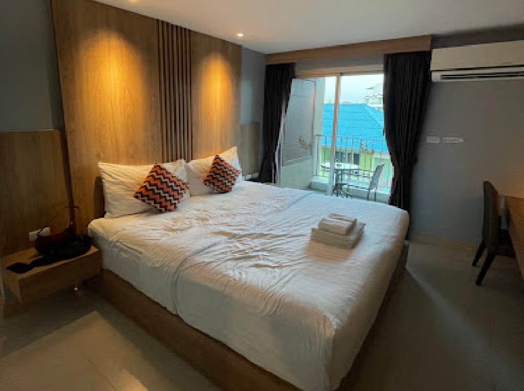 A photograph of a room in March Hotel
